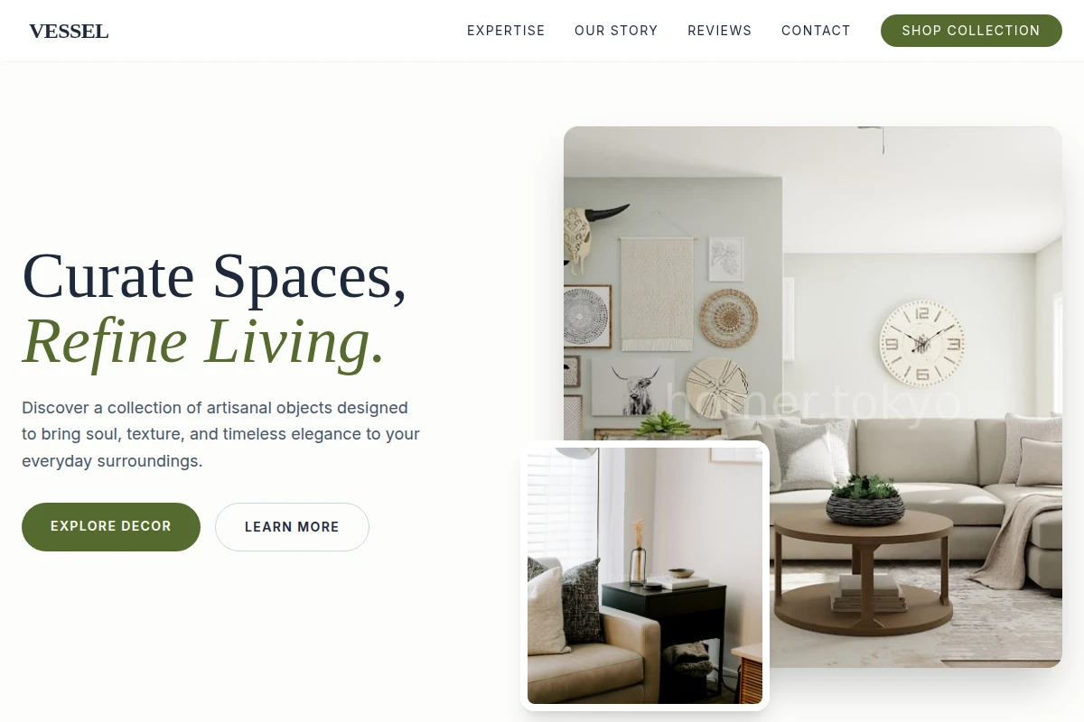 Vessel Home Decor